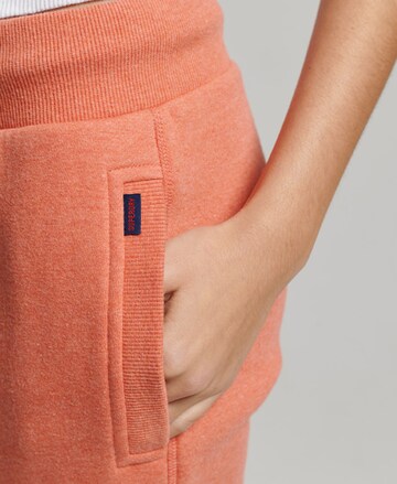 Superdry Tapered Sportbroek in Oranje