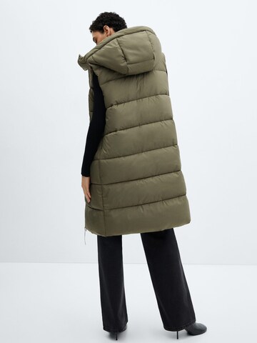 Gilet 'Tornado' MANGO en vert