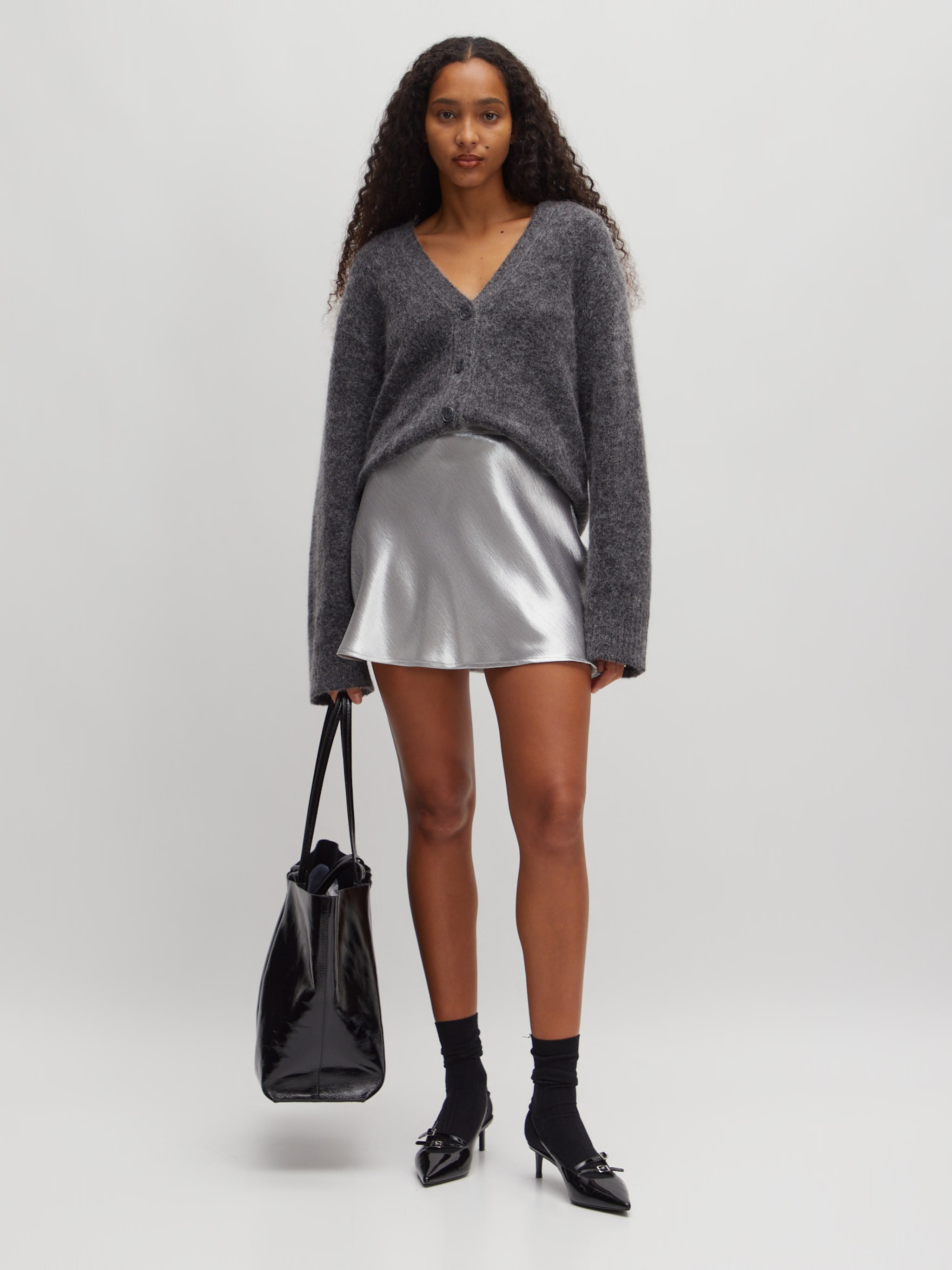 EDITED Produits Jupe 'Verenice' argent