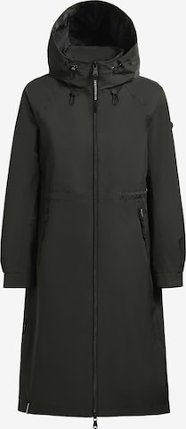 Manteau mi-saison 'Pinax' khujo en vert : devant