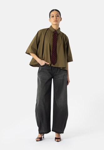 Elias Rumelis Barrel Jeans 'Noralie' in Black