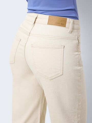 Wide Leg Jean 'YOLANDA' Noisy may en beige