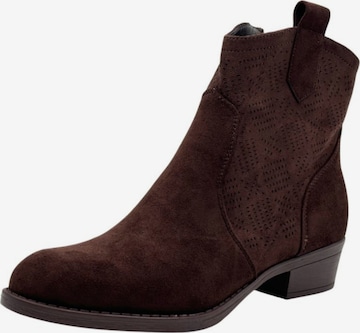 Nowaland Chelsea Boots in Brown: front