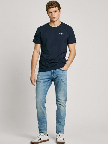 Pepe Jeans Tapered Jeans 'Stanley' in Blauw
