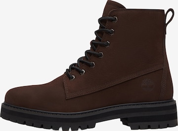 TIMBERLAND Schnürboots in Braun: Vorderseite