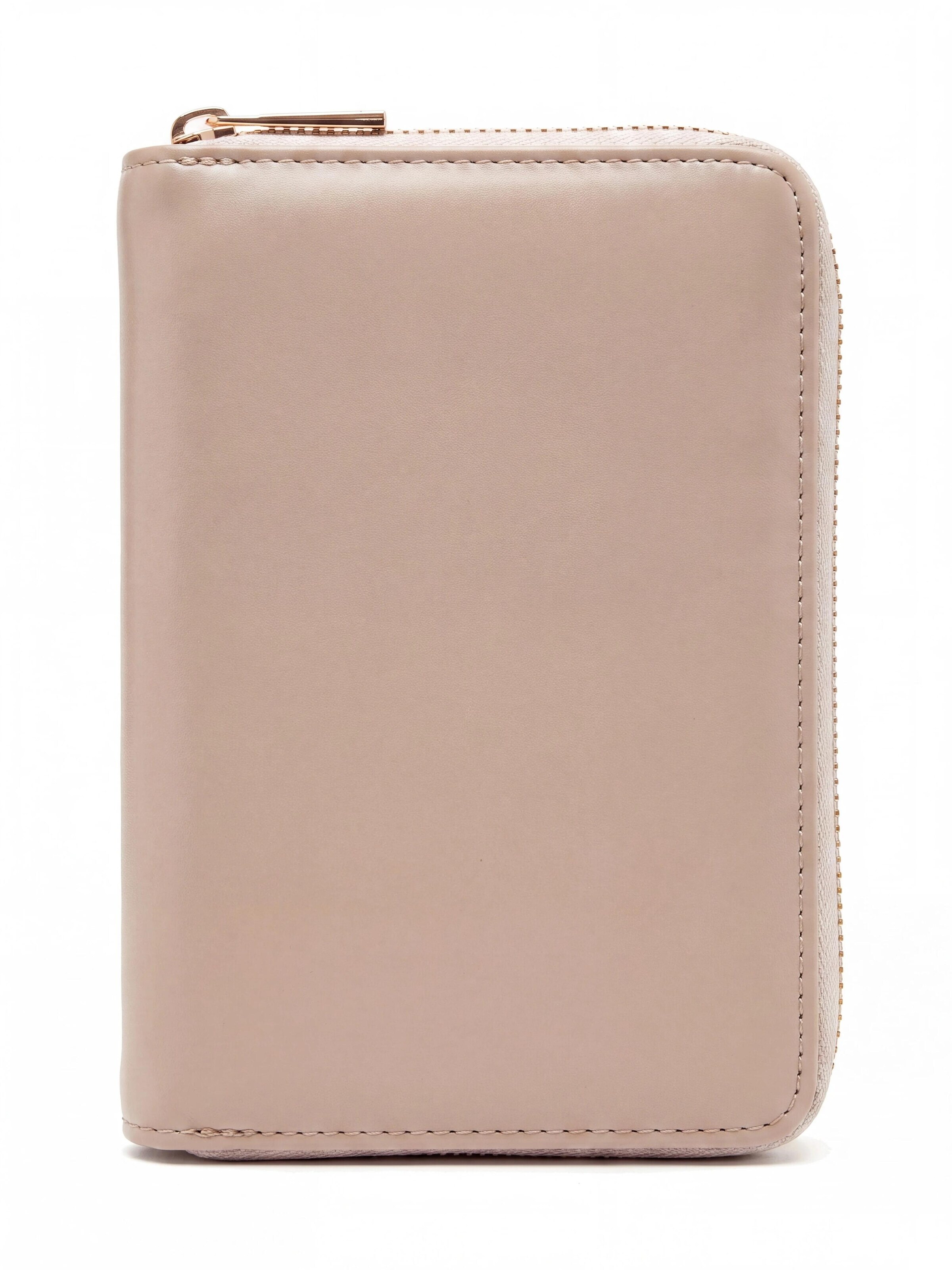 MILLYMILK® Portemonnee 'PURA MEDIUM' in Beige: voorkant