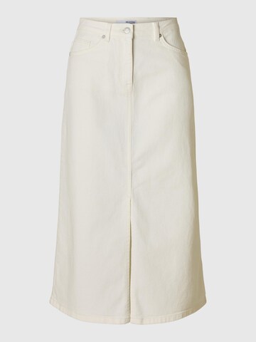 SELECTED FEMME Skirt in White