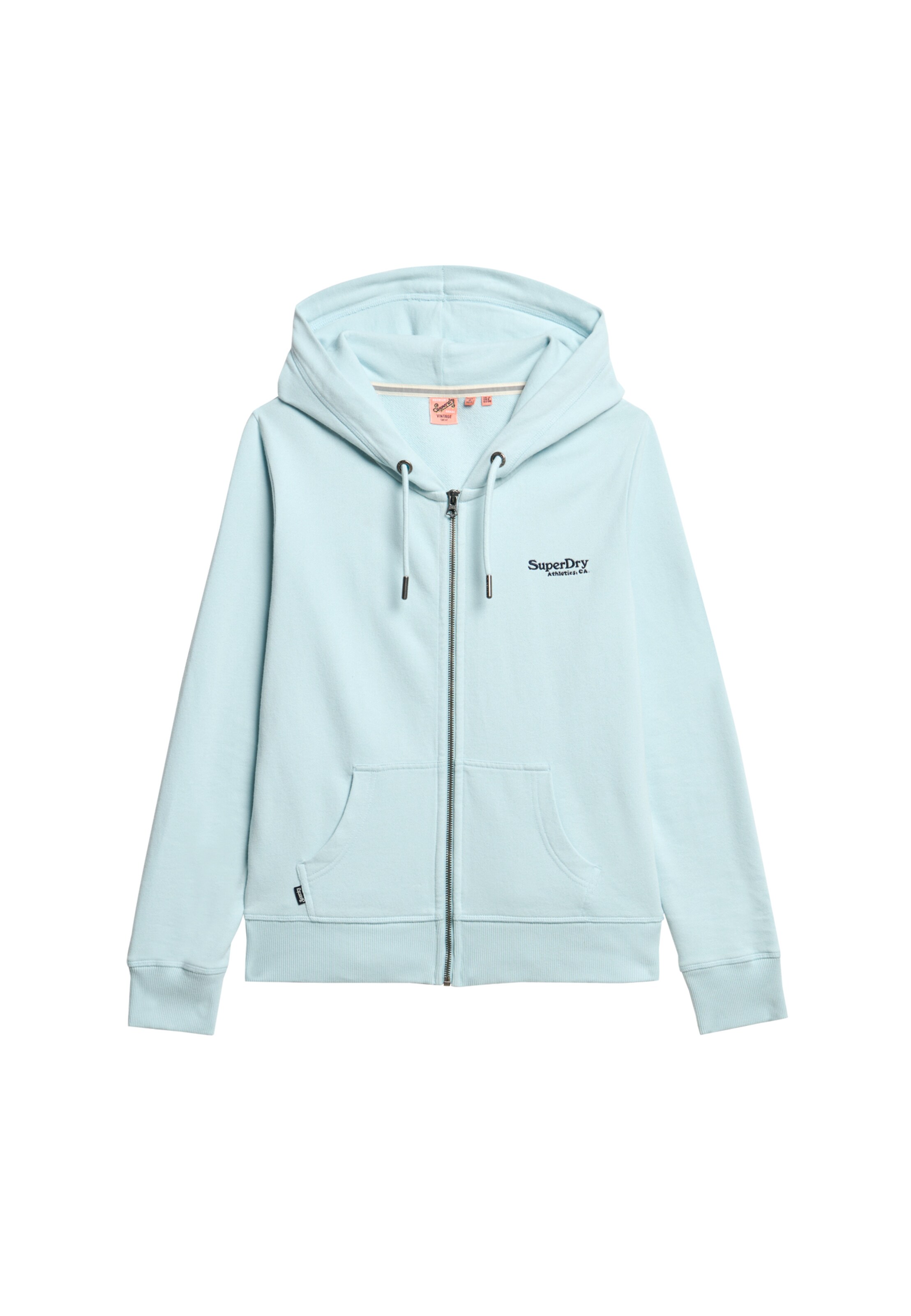 Veste de survêtement 'Essential' Superdry en bleu : devant