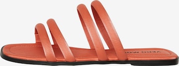 VERO MODA - Zapatos abiertos 'Nor' en naranja: frente