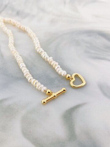 Hey Happiness Kette 'Pearl Elegance' in Gold