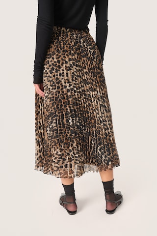 SOAKED IN LUXURY Skirt in Beige