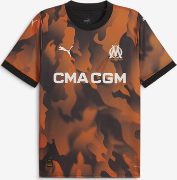 Maillot 'Olympique de Marseille 23/24' PUMA en marron : devant