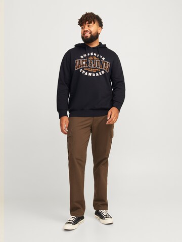 Jack & Jones Plus Sweatshirt in Black