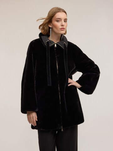 MOTIVI - Abrigo de invierno en negro: frente