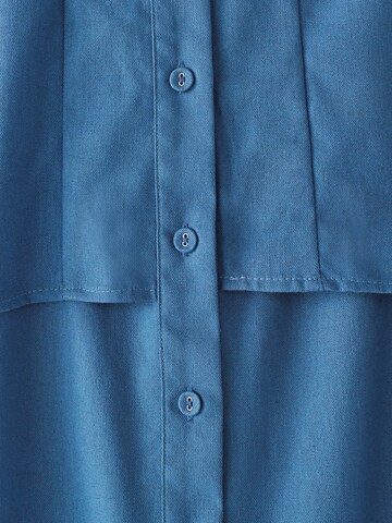 Willa Kleid 'Teddy' in Blau