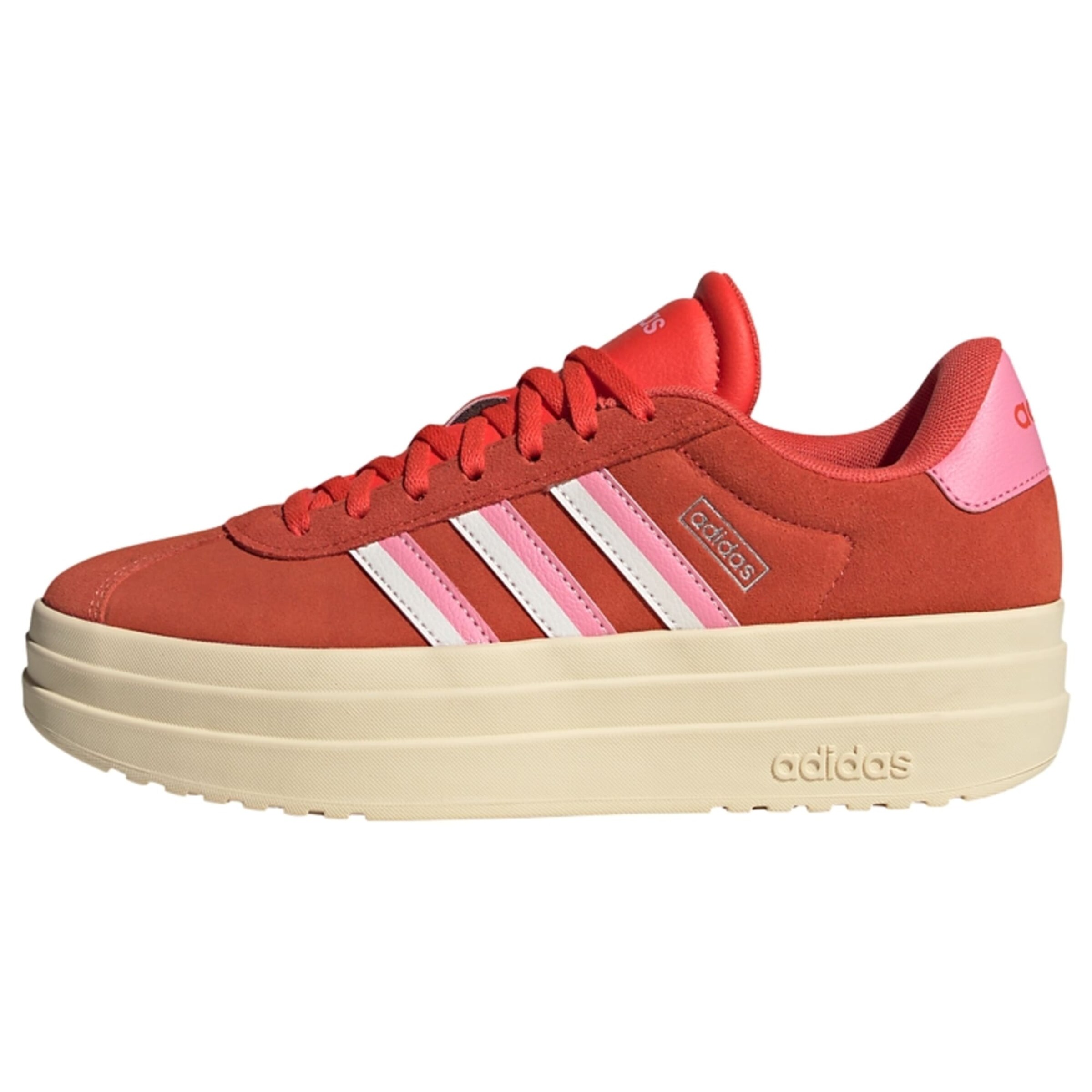 ADIDAS SPORTSWEAR Platform trainers 'VL Court Bold' in Orange: front