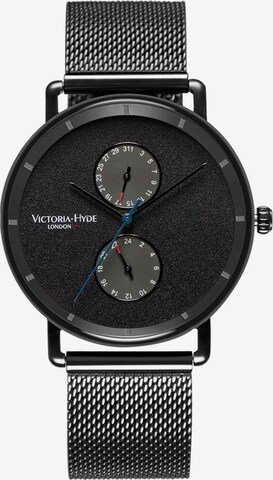 Orologio analogico ' Grange Hill Date ' di Victoria Hyde in nero: frontale