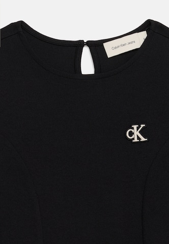 Calvin Klein Jeans Šaty – černá