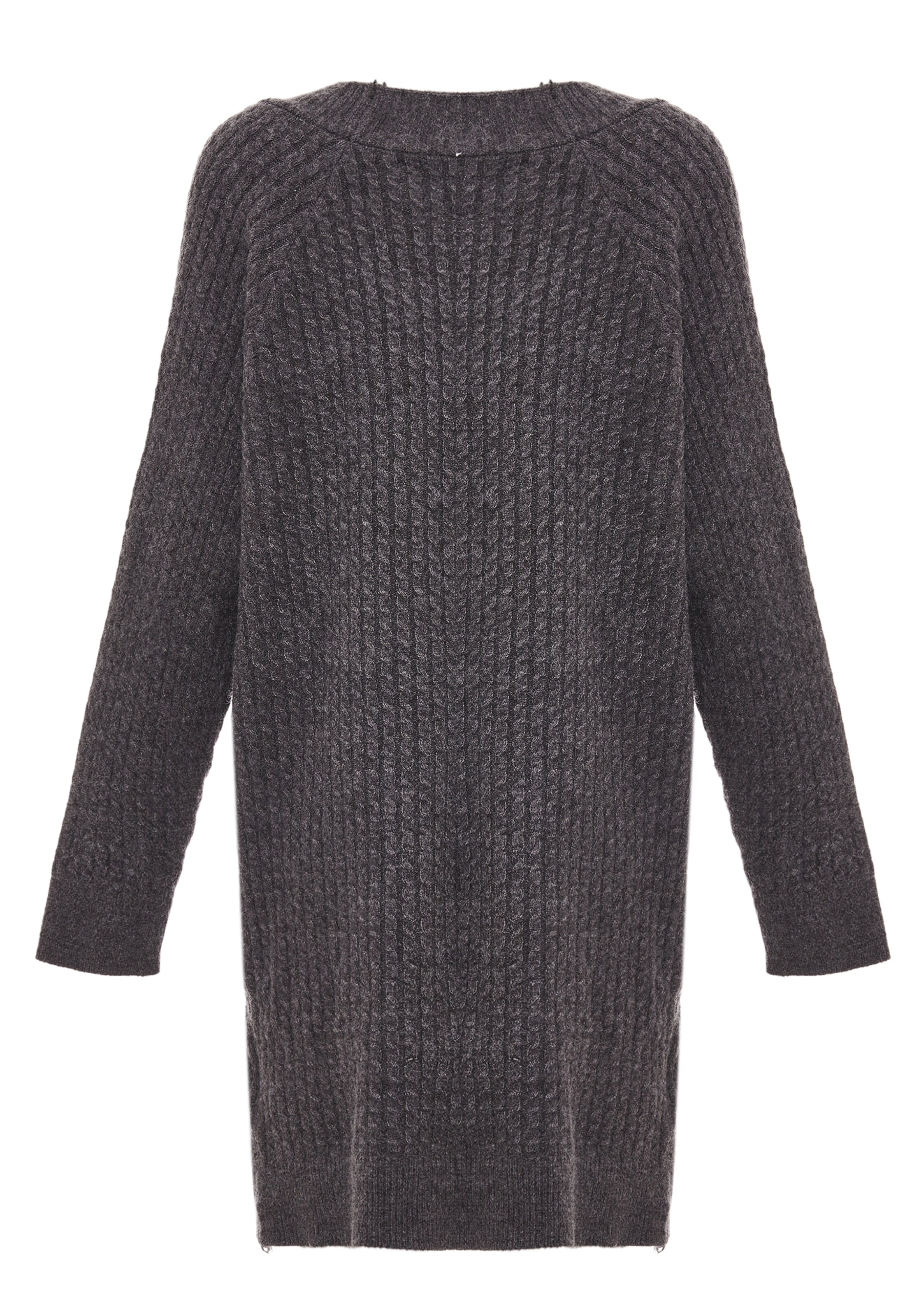 RISA Neuletakki värissä harmaa