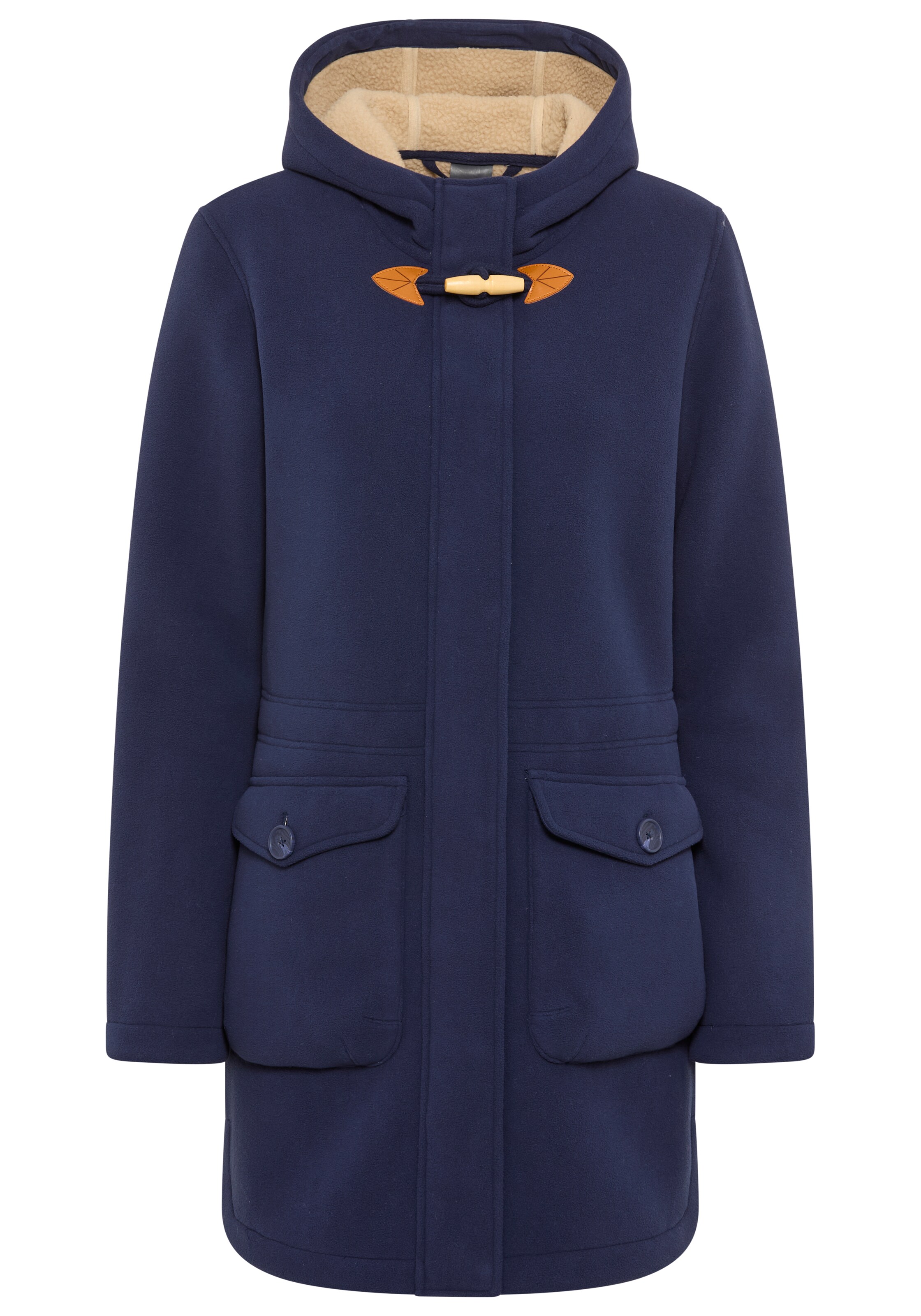POLARINO Between-Season Jacket in Blue: front
