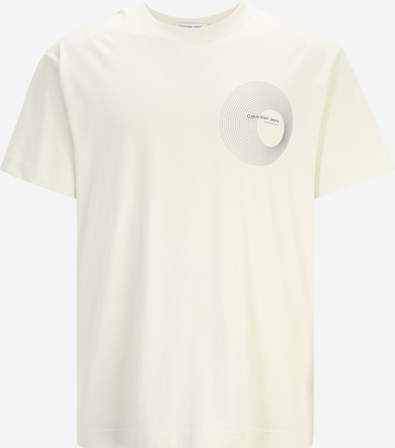 Calvin Klein Jeans - Camiseta en blanco: frente