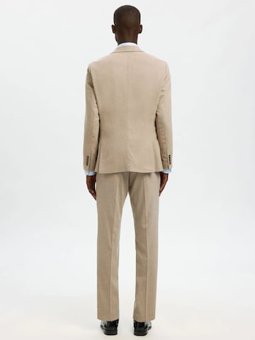 Regular fit Giacca da completo '16087868' di SELECTED in beige