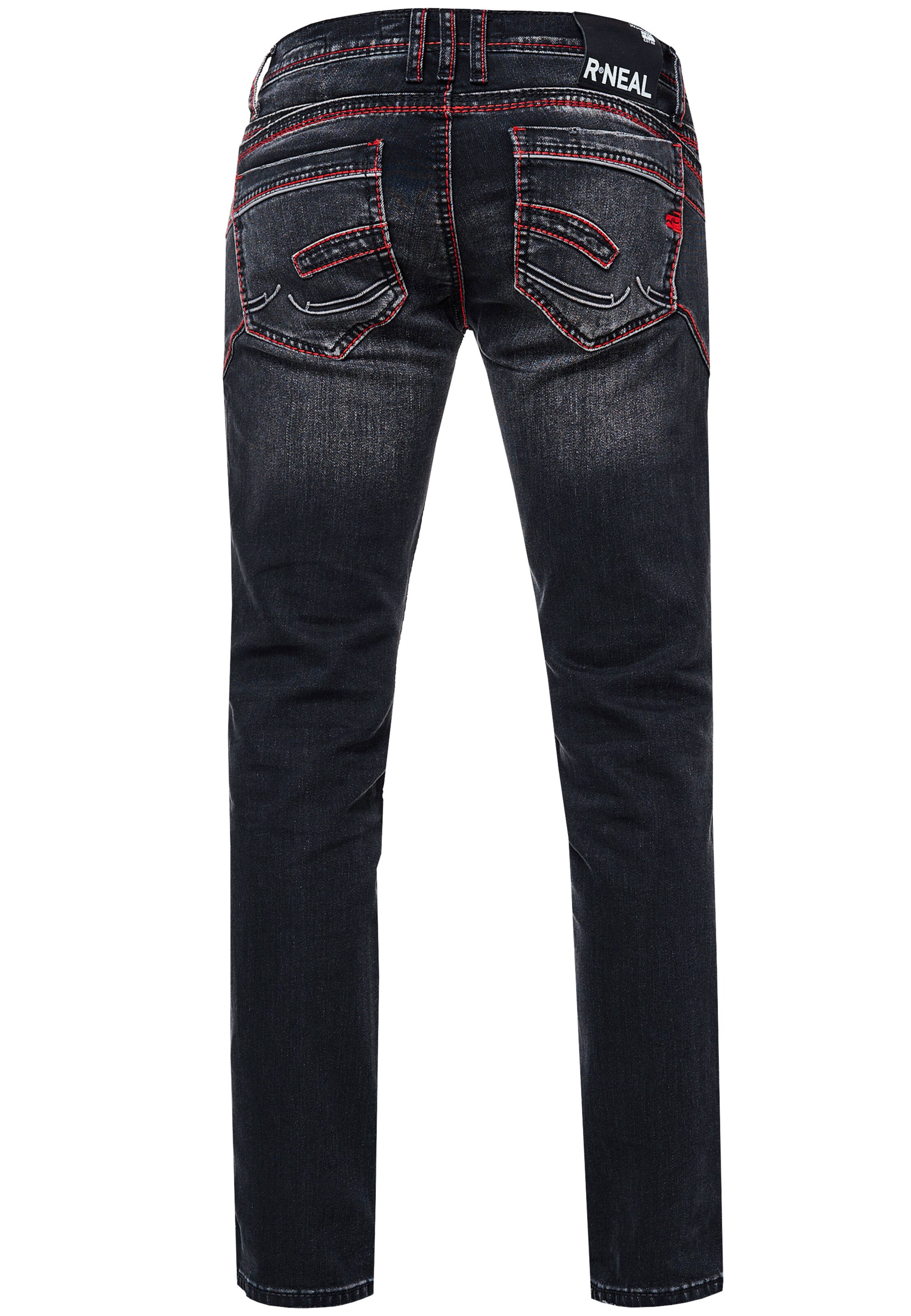 Rusty Neal Regular Jeans 'RUBEN 45' in Black
