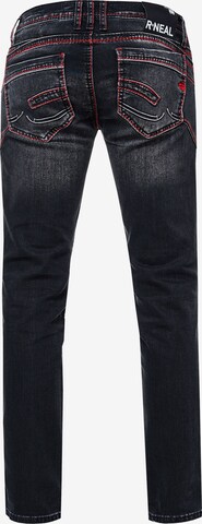 Rusty Neal Regular Jeans 'RUBEN 45' in Zwart