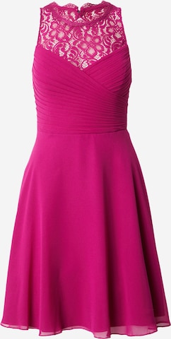 Robe de cocktail Vera Mont en rose : devant