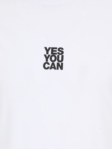 NEBBIA Performance shirt 'RESISTANCE 348' in White