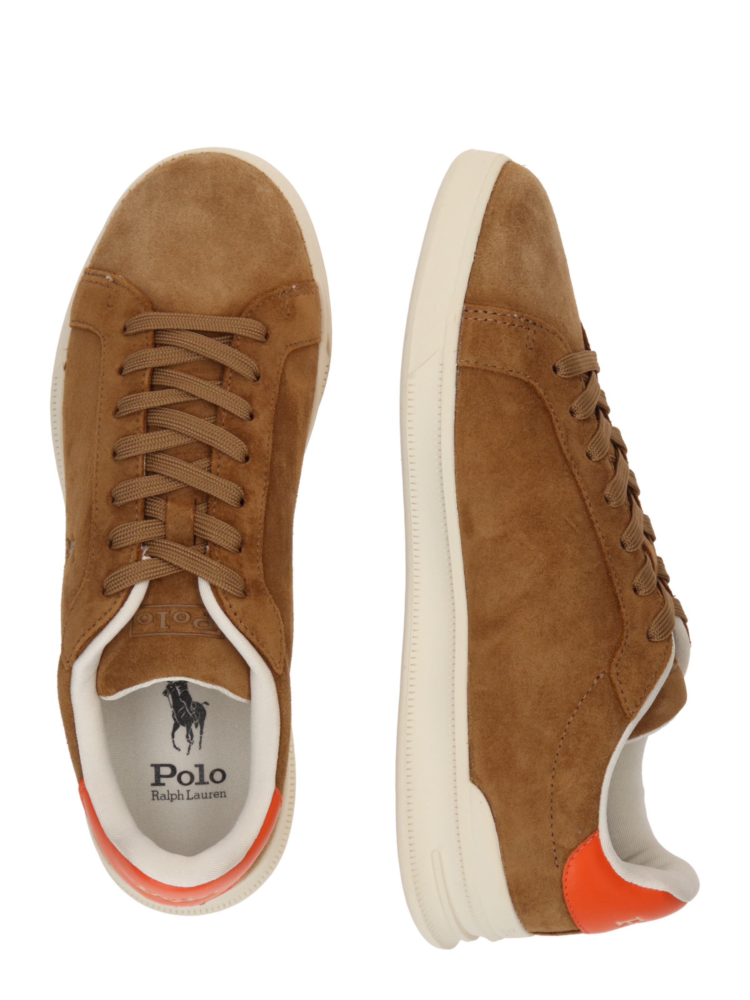 Polo Ralph Lauren Sneaker 'HRT CRT II' in Beige