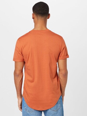 T-Shirt Calvin Klein Jeans en marron