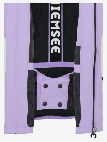 CHIEMSEE Athletic Jacket in Purple