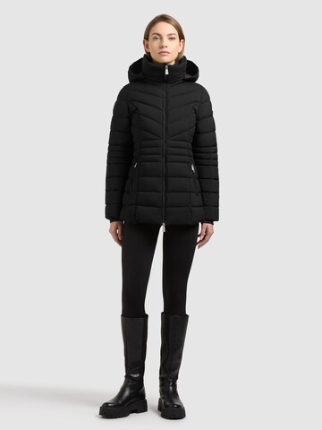 Veste d’hiver ' DALETT' khujo en noir