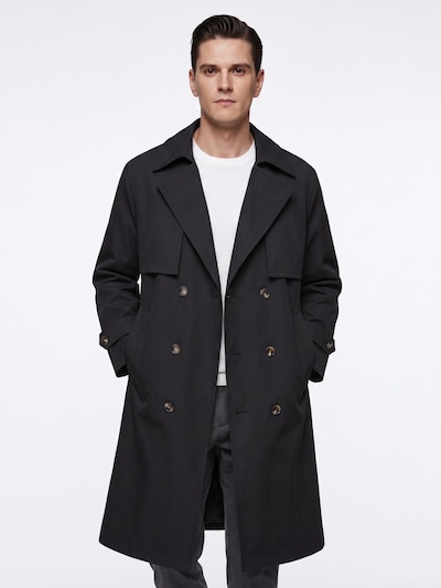 ALLTHEMEN Between-Seasons Coat 'Würde' in S in Black, Item view