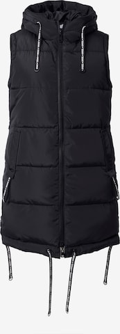 Gilet Angel of Style en noir : devant