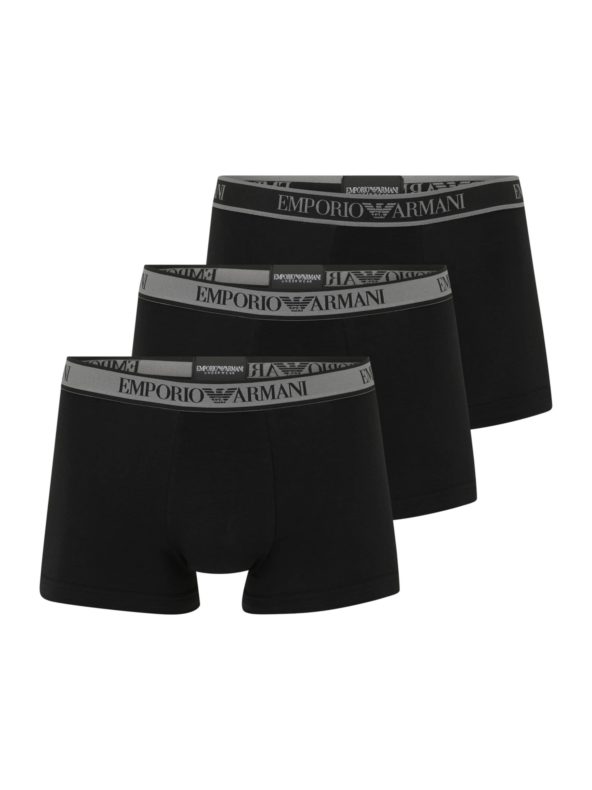 Emporio Armani Boxer shorts in Black: front