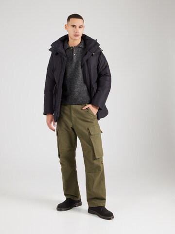 Embassy of Bricks and Logs Winter jacket 'Astoria' in Black