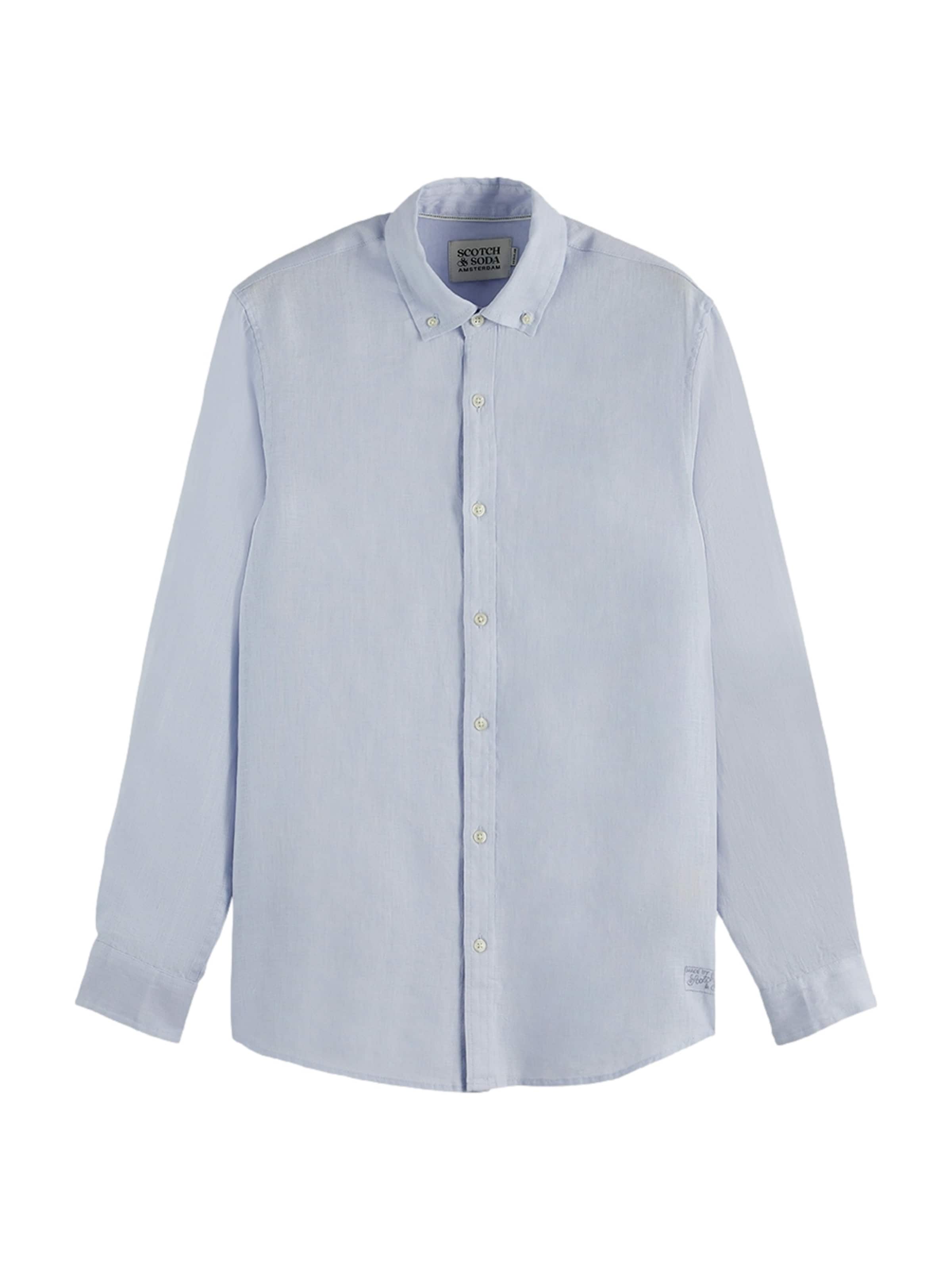 Regular fit Cămașă de la SCOTCH & SODA pe albastru: față