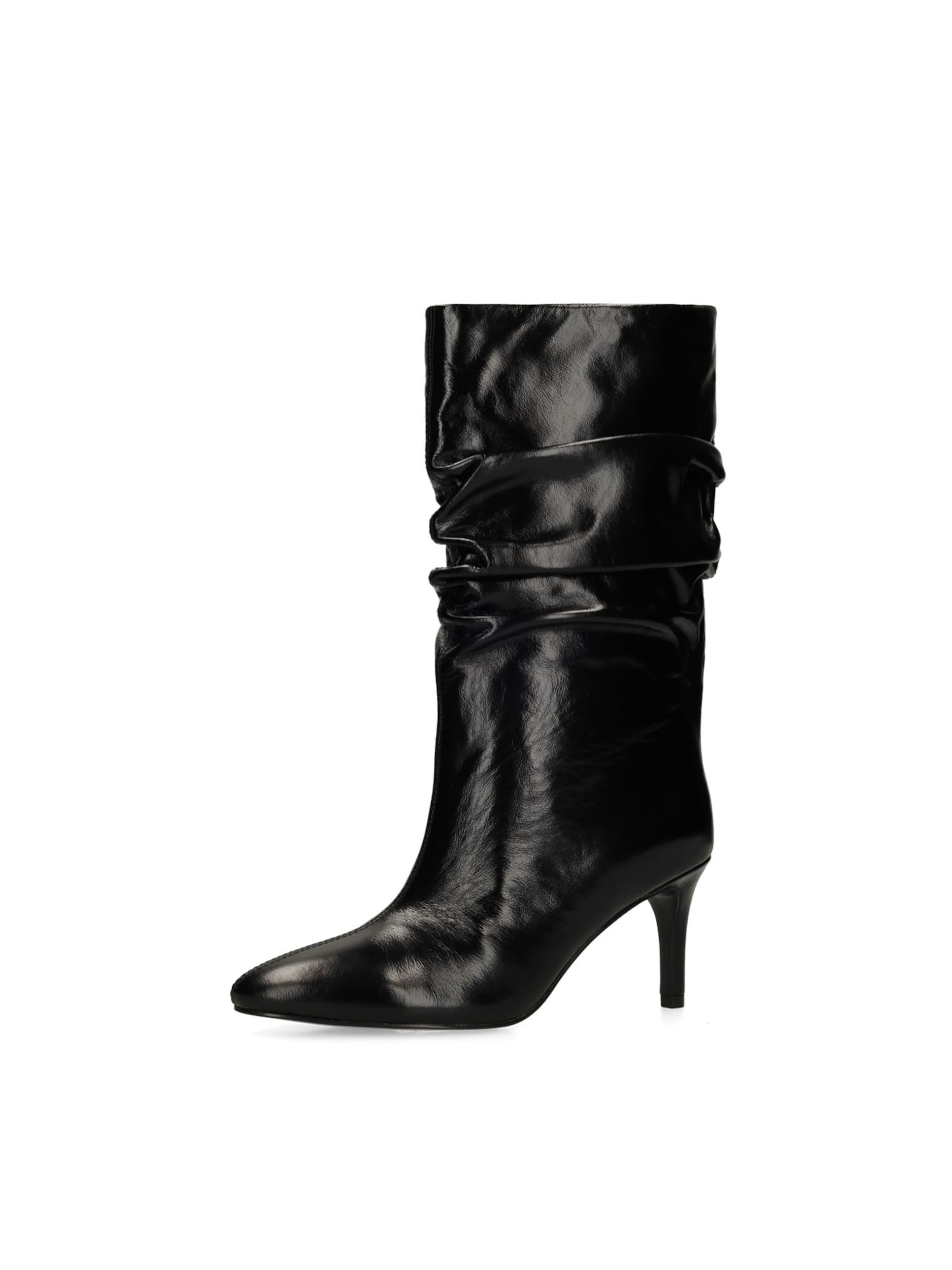 SACHA Bottines en 36 en noir, Vue avec produit