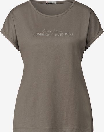 STREET ONE Shirt in Brown: front