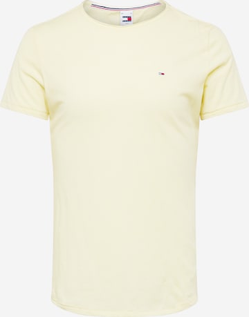Tommy Jeans Shirt 'JASPE' in Yellow: front