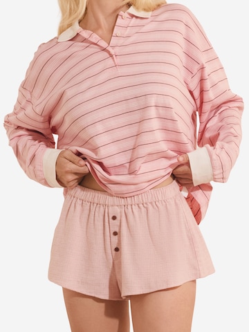 ETAM Pyjamashorts 'Raisa' in Pink
