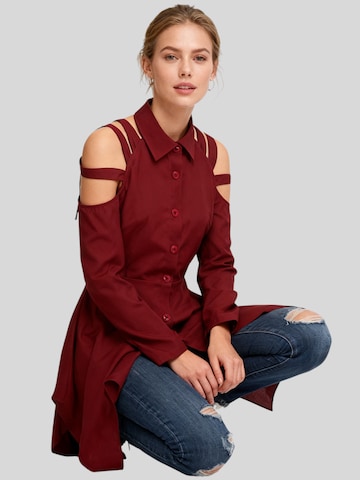 Chemisier LapaPlus en rouge