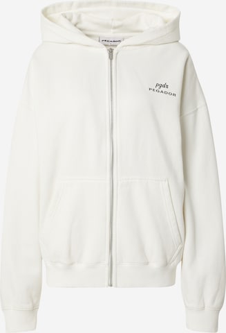 Pegador Sweat jacket 'YUNTA' in White: front