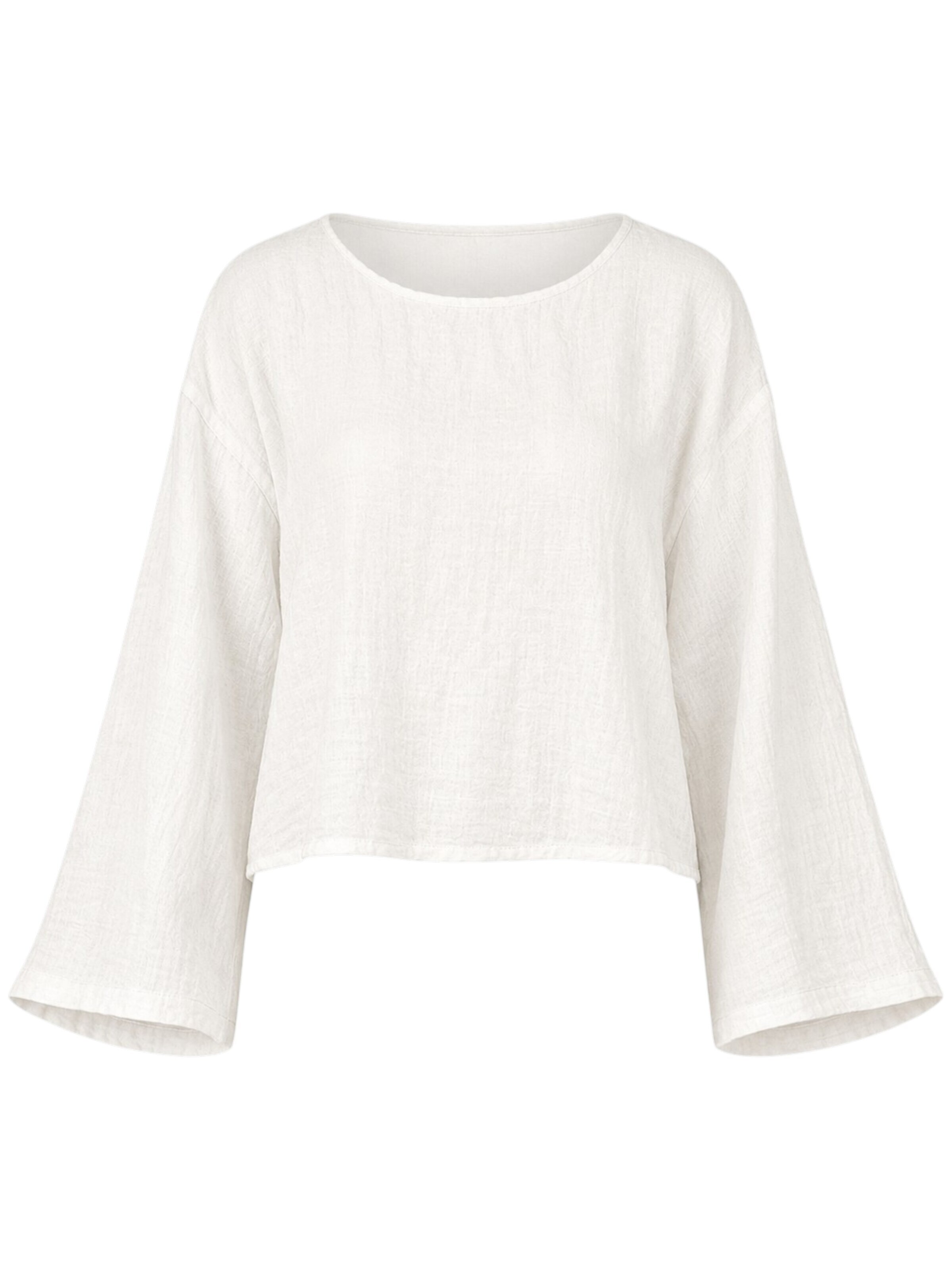 WENOR Bluse 'AVELOA' i hvid: forside