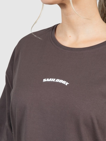 T-shirt oversize 'Benetta' Smilodox en marron