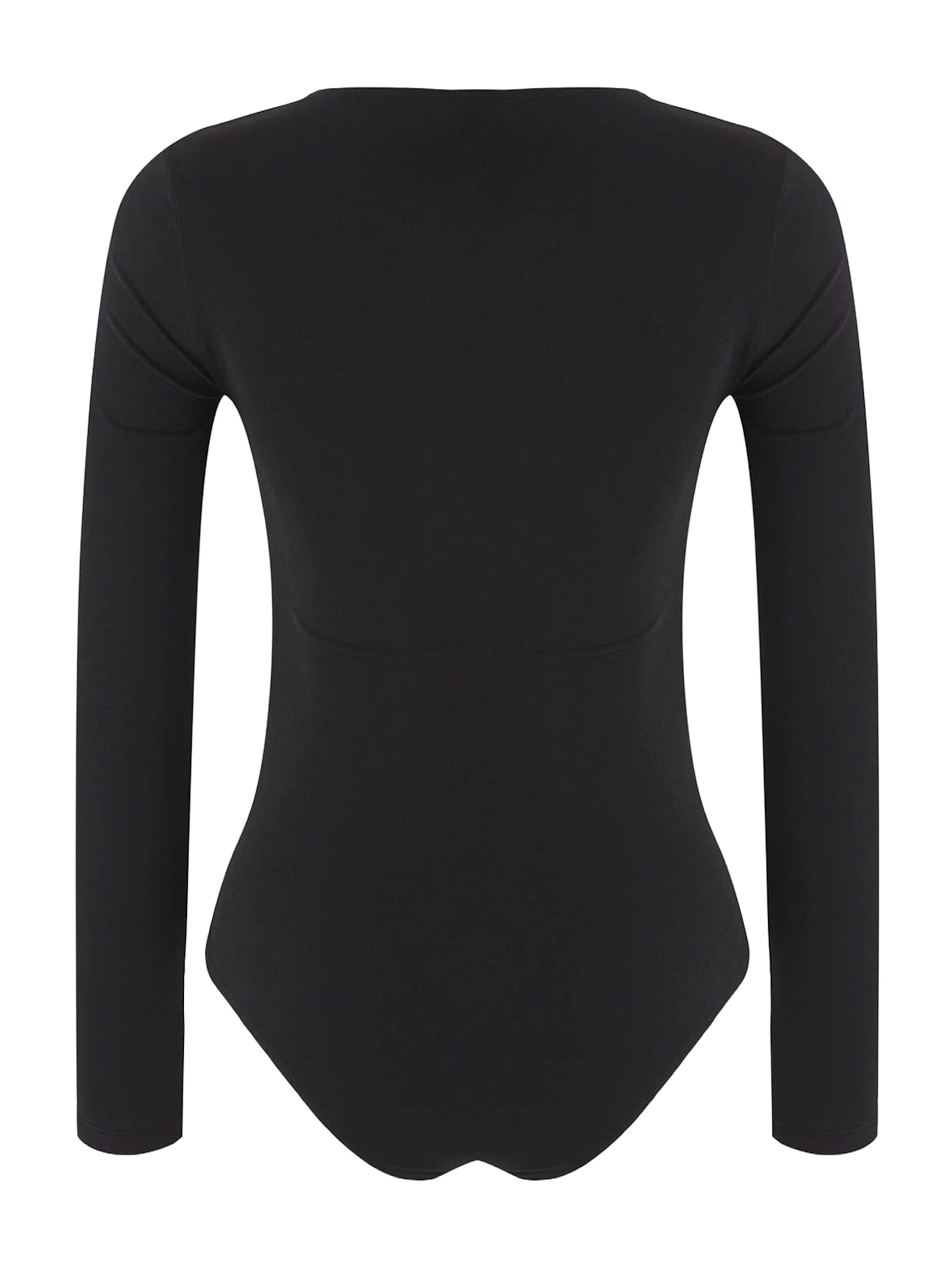 Trendyol - Camisa body em preto