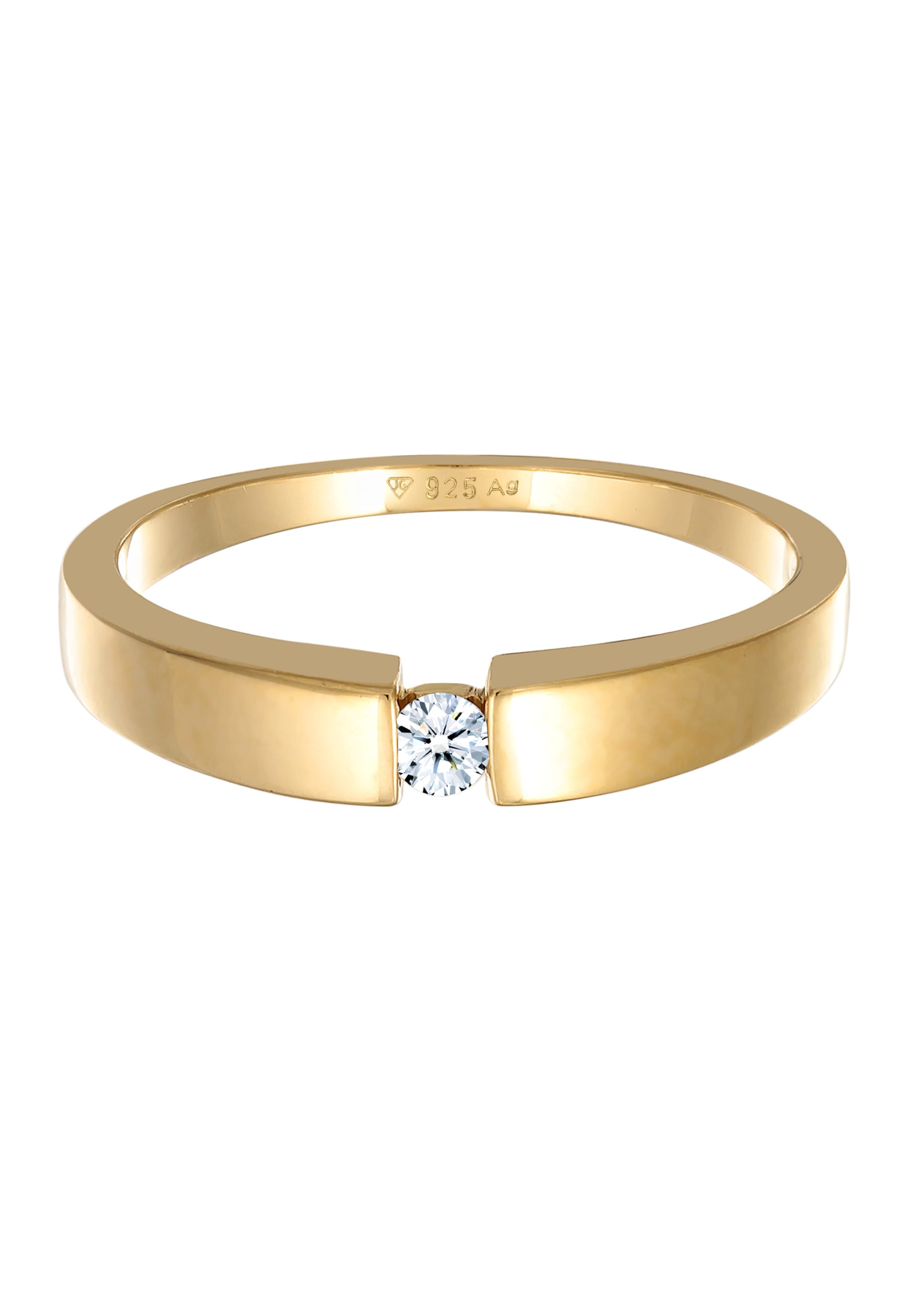 Elli DIAMONDS Ring in Goud: voorkant