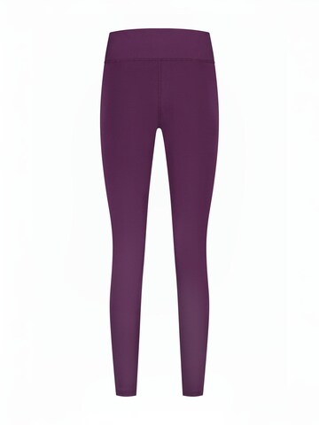 Urban Goddess Yoga & Activewear Slim fit Leggings 'Bhaktified Yoga, Sports and Pilates' in Purple